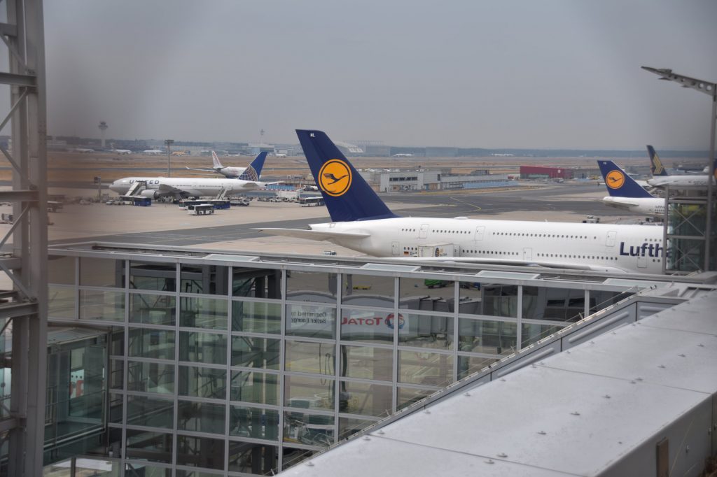 Frankfurt Airport (Besucherterrasse) im September 2018
