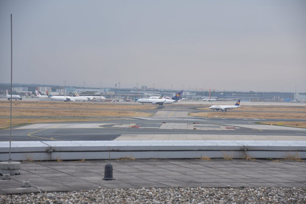 Frankfurt Airport (Besucherterrasse) im September 2019Frankfurt Airport (Besucherterrasse) im September 2018